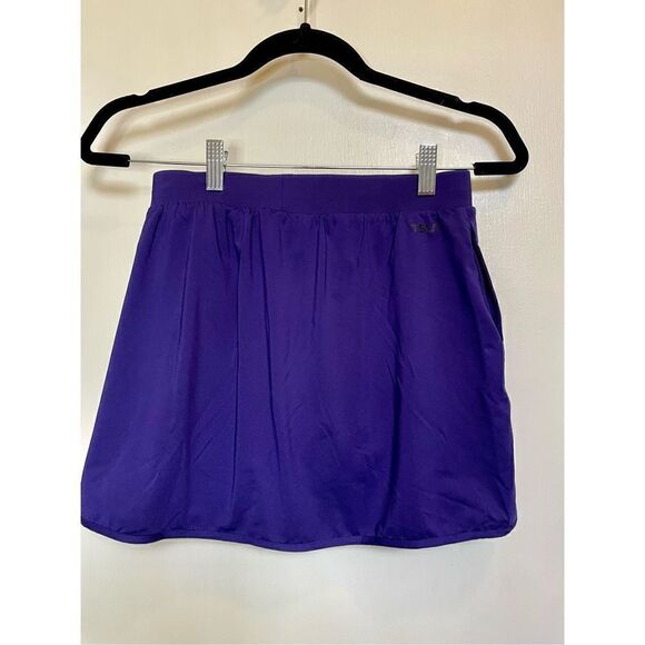🔴 NWT TSLA Women's Athletic Skort Purple Tennis Skirt size S - Picture 8 of 12